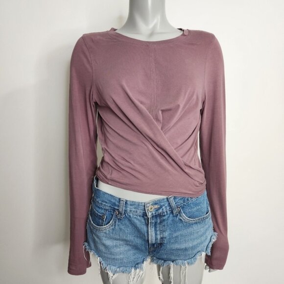 Lululemon Time to Restore Purple Long Sleeve Size M - Picture 6 of 13